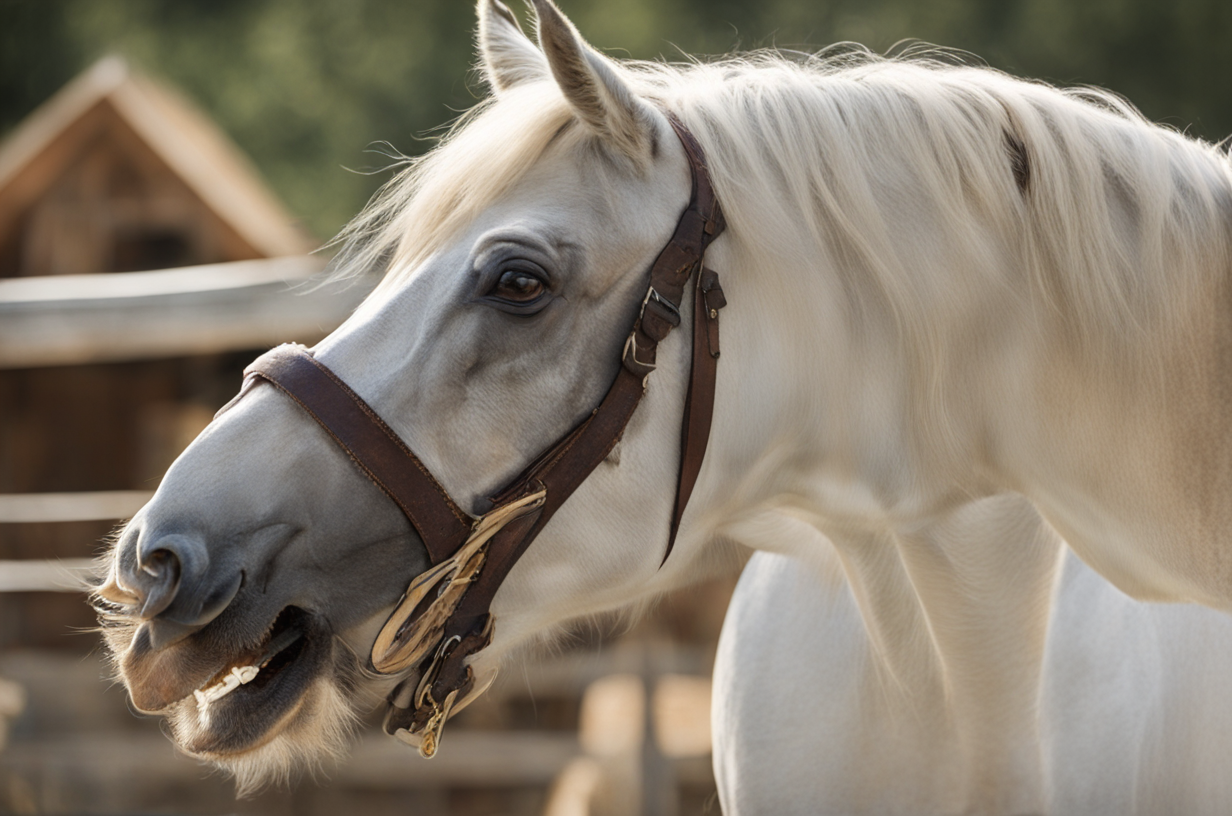 Dental Dance: Why Horses Showcase Their Teeth After a Feast