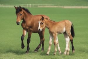 can foals eat alfalfa