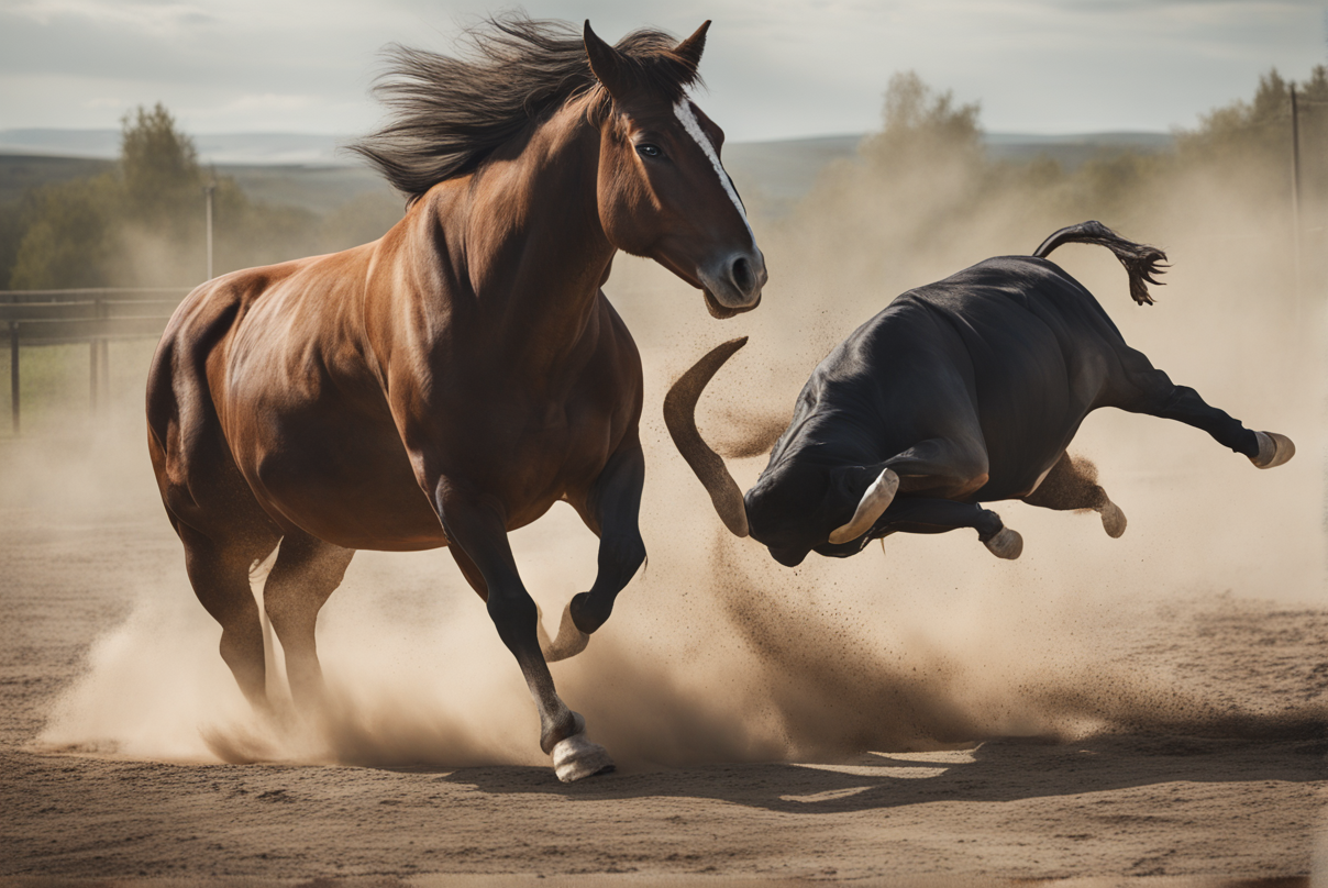 why-do-horses-and-bulls-buck-in-rodeos