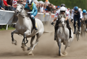 Why Do Horses Join Bike Races
