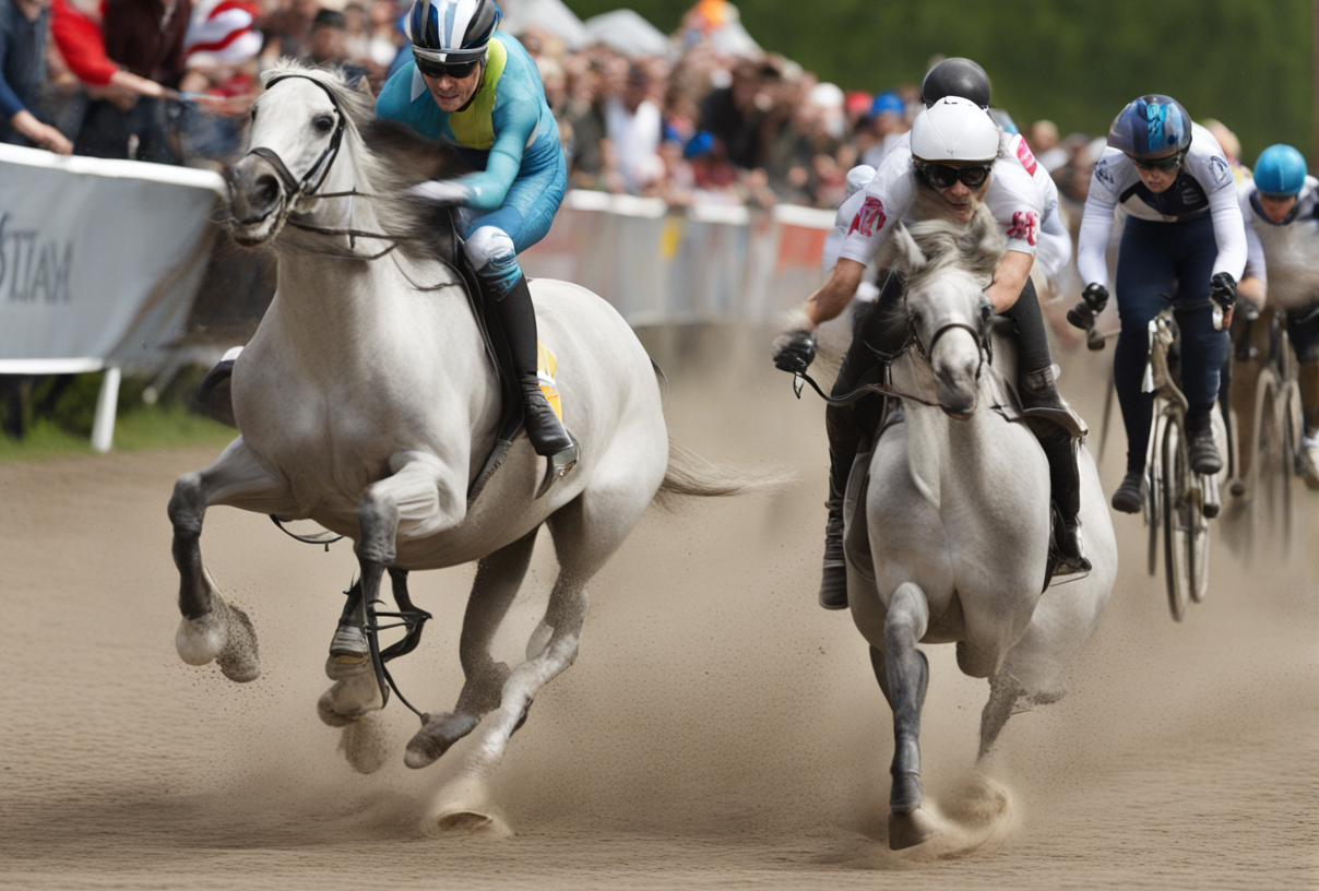 Why Do Horses Join Bike Races? From Stables to Start Lines