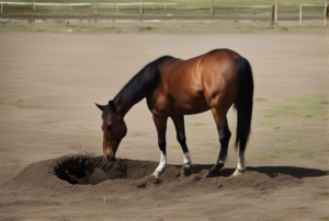 why-do-horses-dig-holes