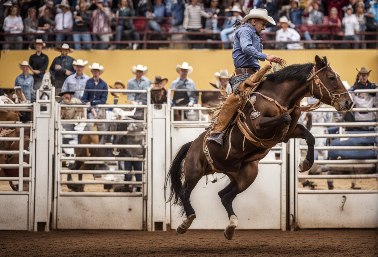 Hooves in the Air: Instincts that Drive Rodeo Horses to Jump