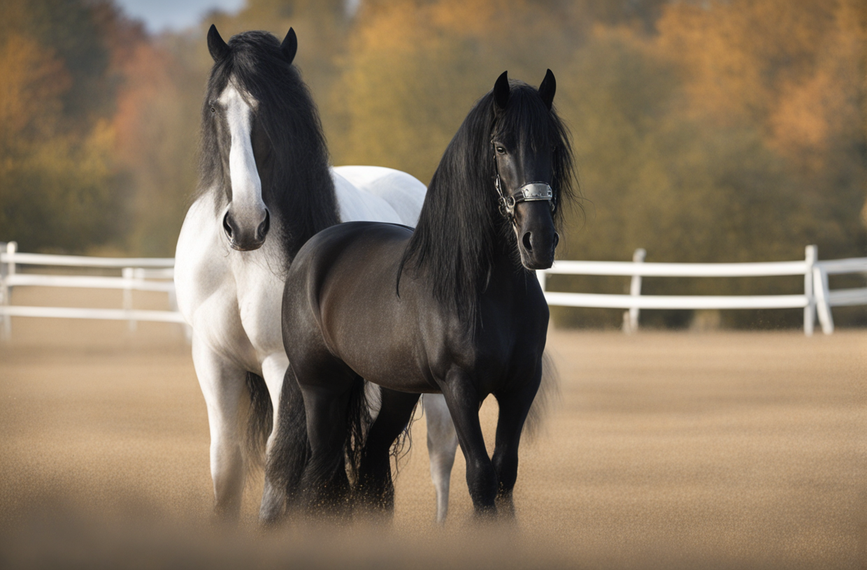 Horse Breeds Showdown: Friesian vs. Clydesdale – Unveiling the Differences