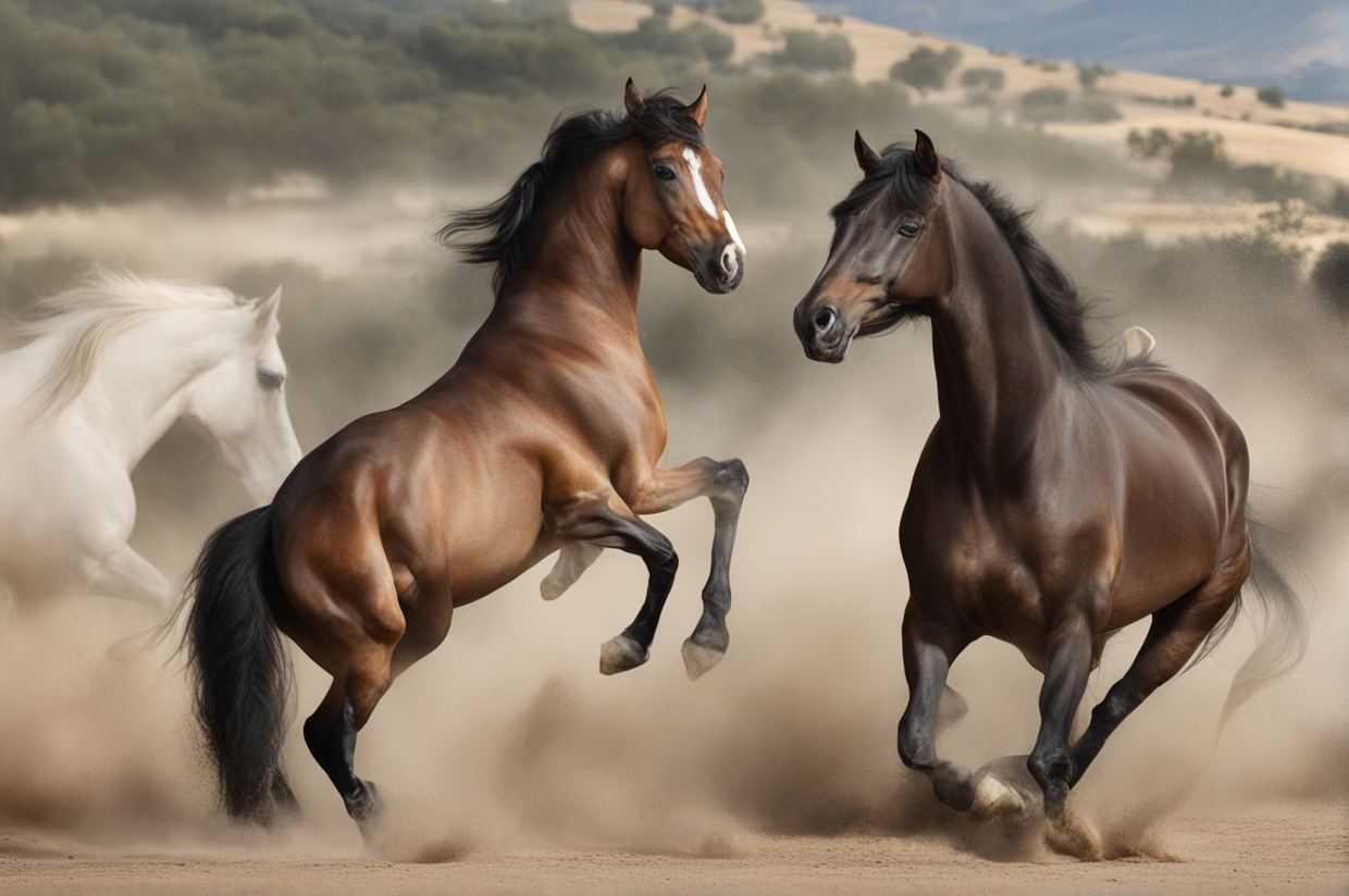 Andalusian vs Castilian Horses