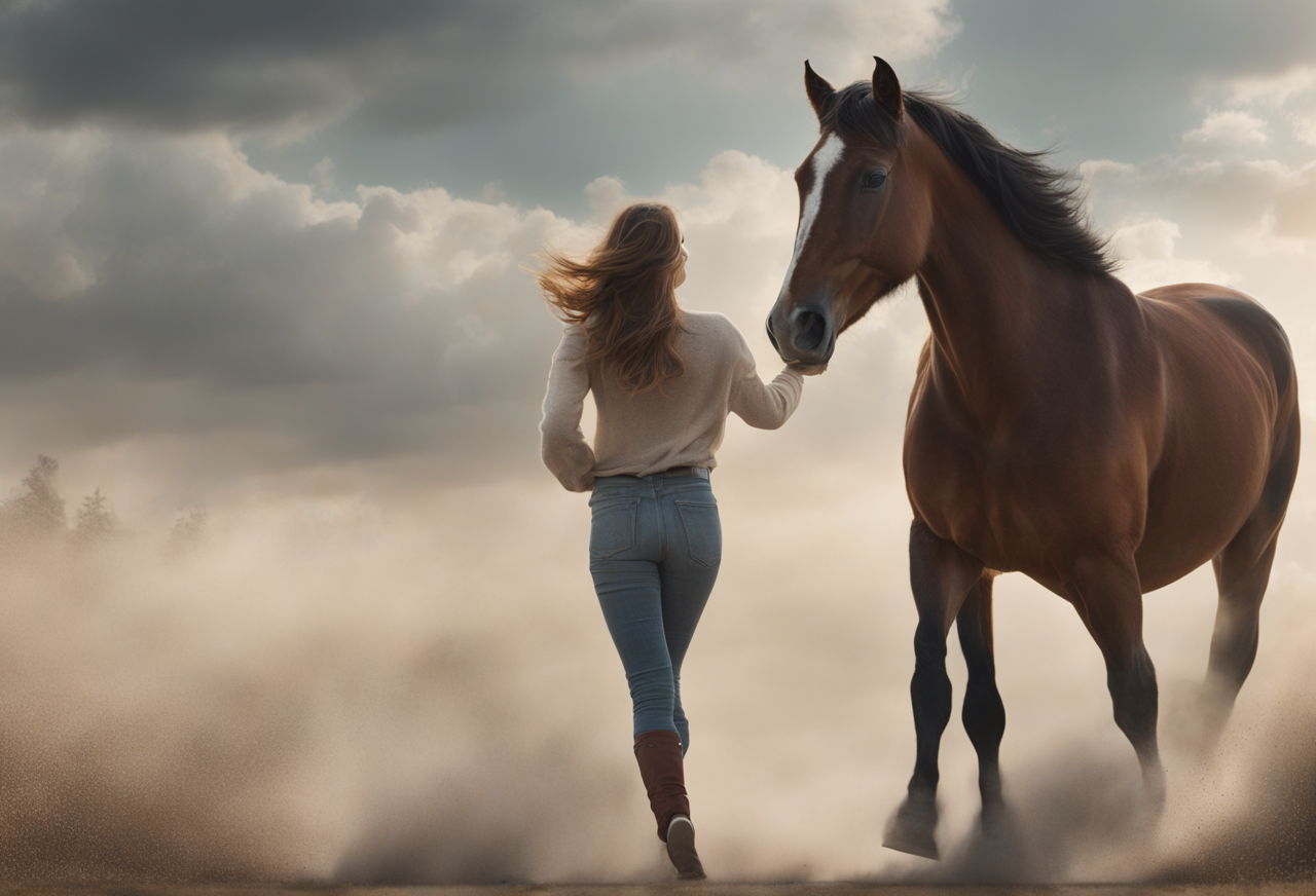 Why Horses Be Stickin’ to You Like Glue?