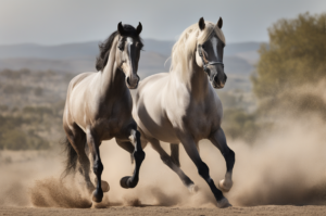 Andalusian vs. Lusitano