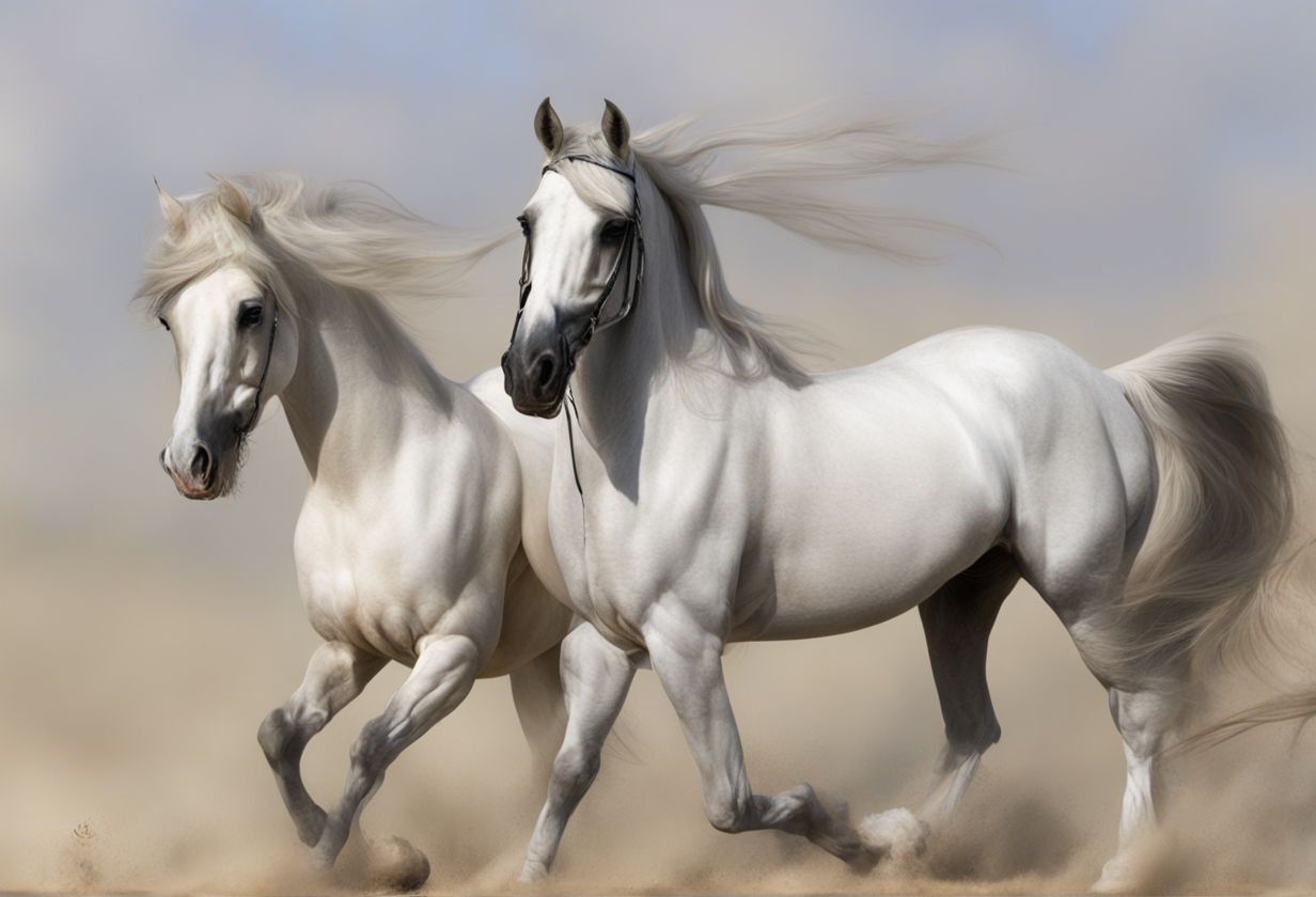 andalusian vs arabian horse